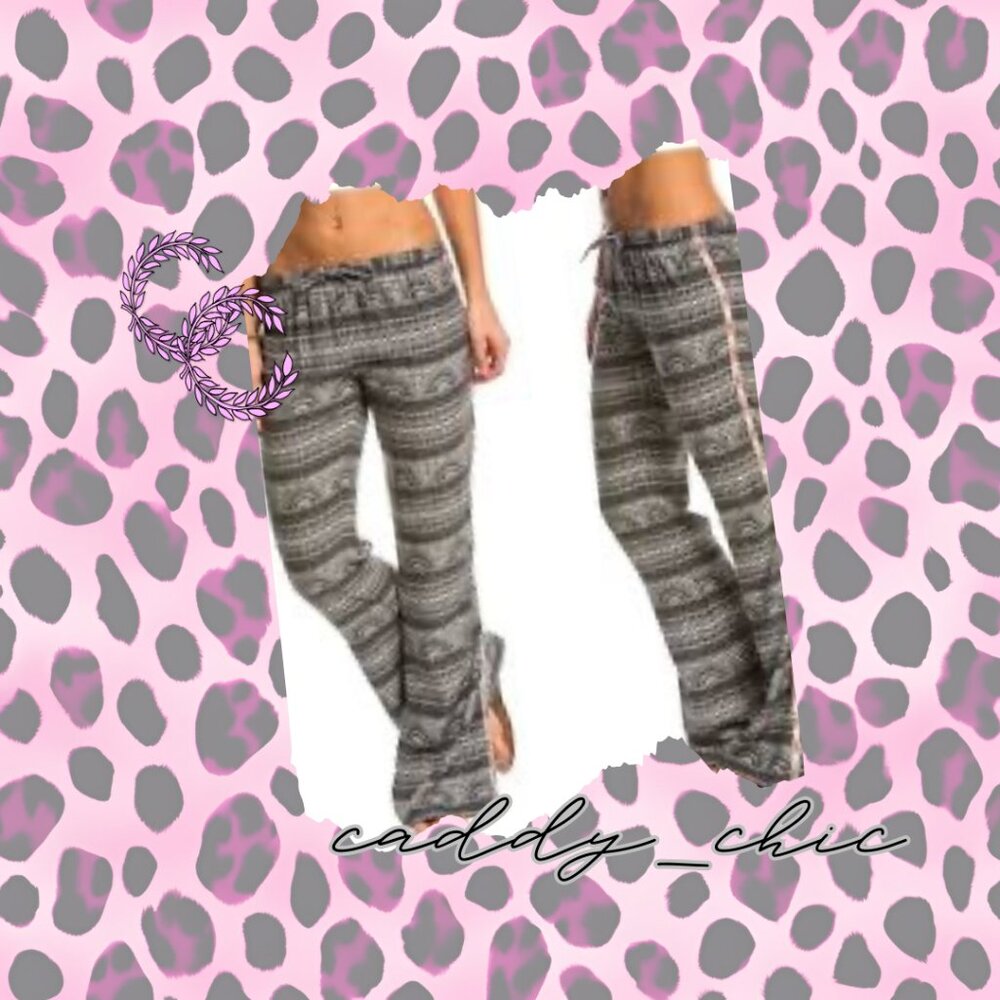 NWT Rip Curl Goddess Pant - Size Large - Tribal Print, Baby Bell Bottom